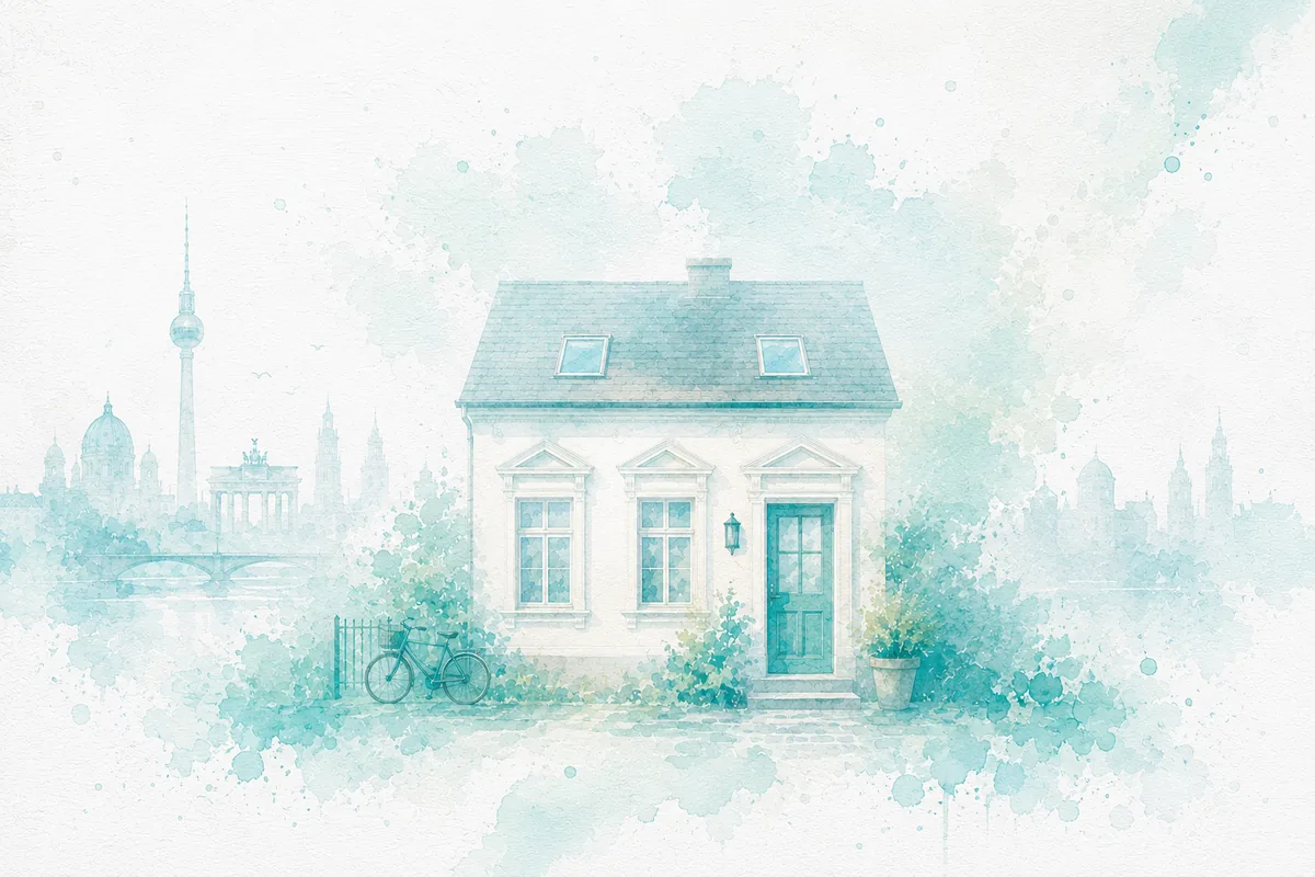 Illustration des Praxisgebäudes